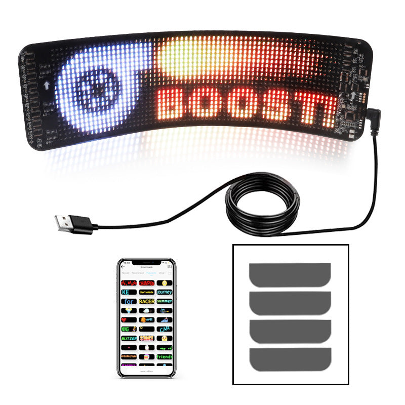 Customizable Car LED sign