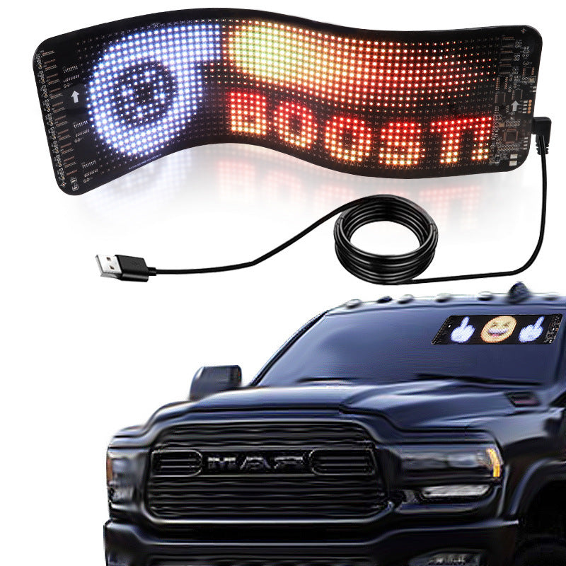 Customizable Car LED sign